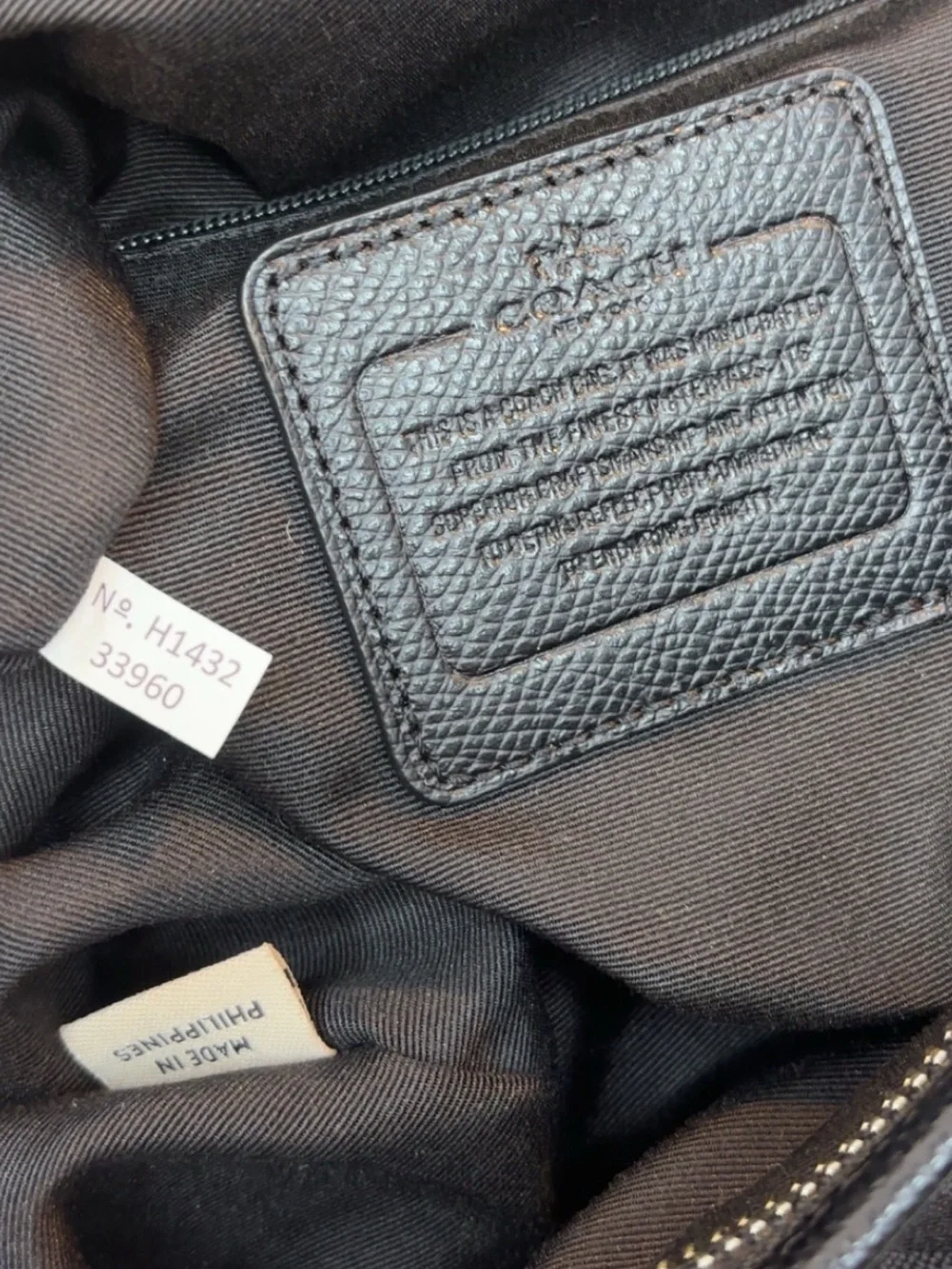 Coach 2014 Ward Signature Tote Bag EUC